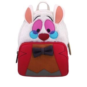 White Rabbit Disney Loungefly Backpack